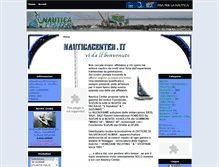 Tablet Screenshot of nauticacenter.it